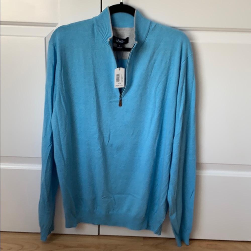 Johnnie-O quarter-zip sweater